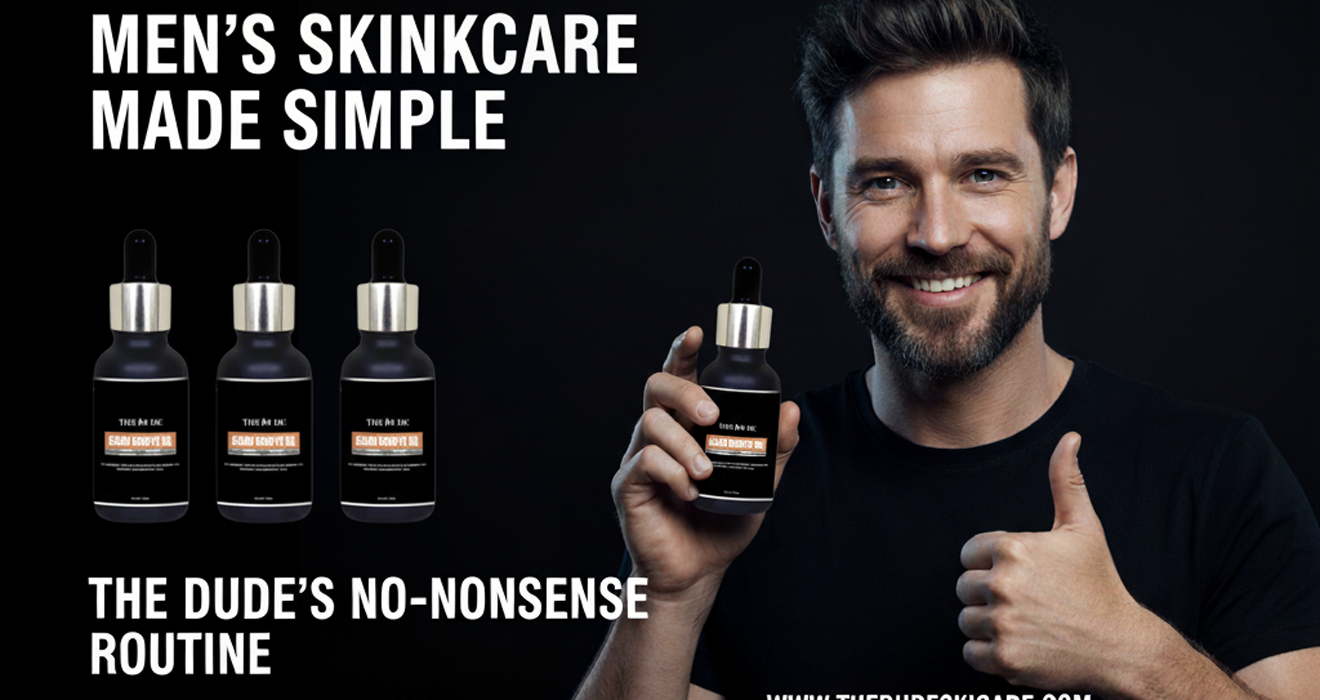 Men’s Skincare Made Simple - The Dude’s No-Nonsense Routine