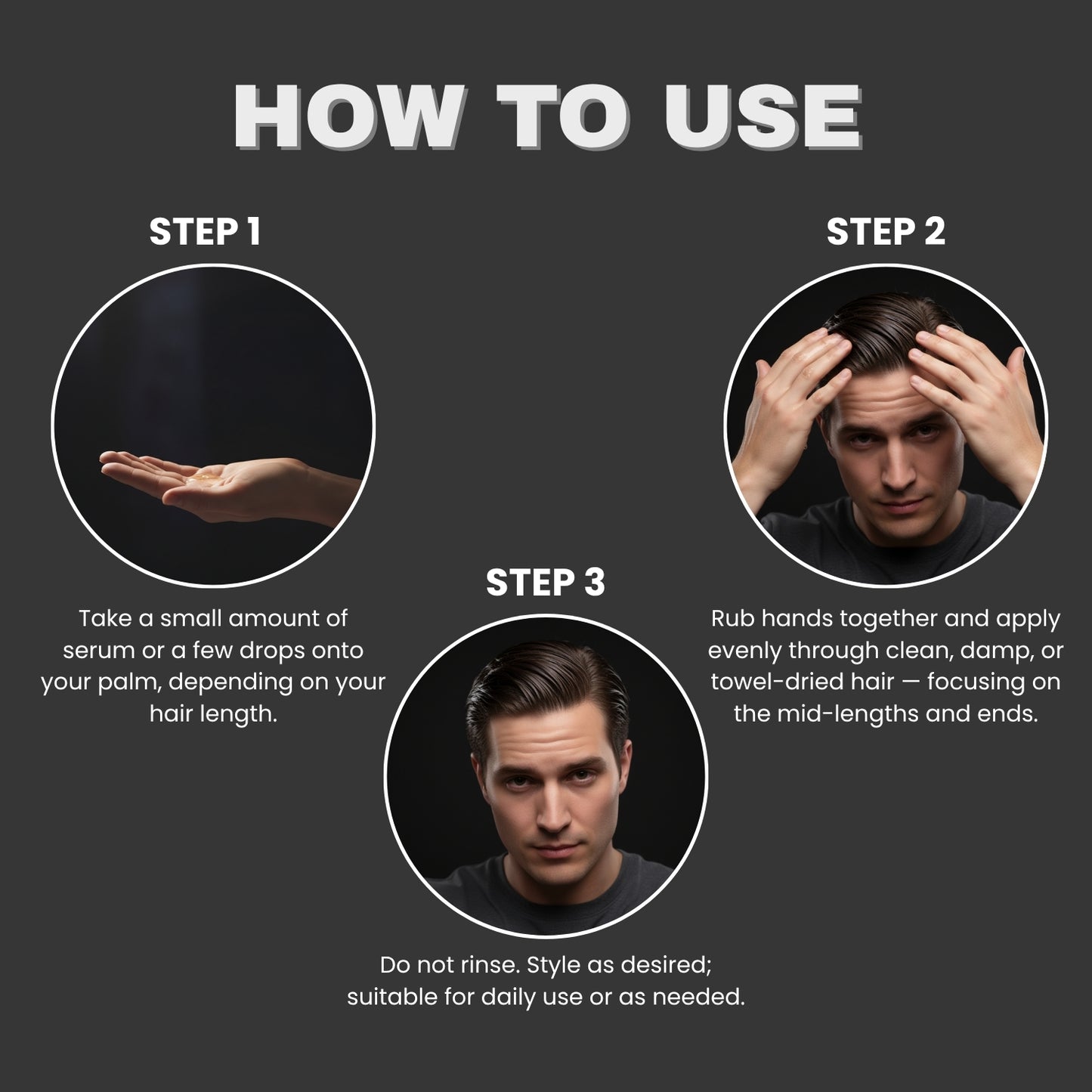 The Dude Shiro silk Hair serum with Jojoba, Flaxseed & Hibiscus oil