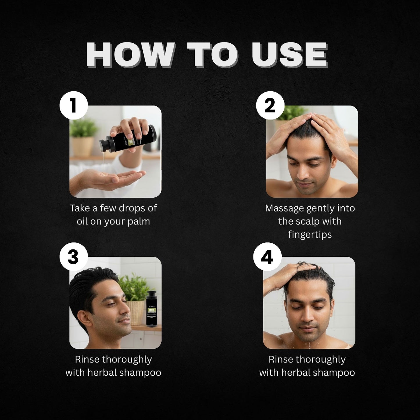 The Dude 21 Botanics Multi Herbs Hairfall Control Hair Oil