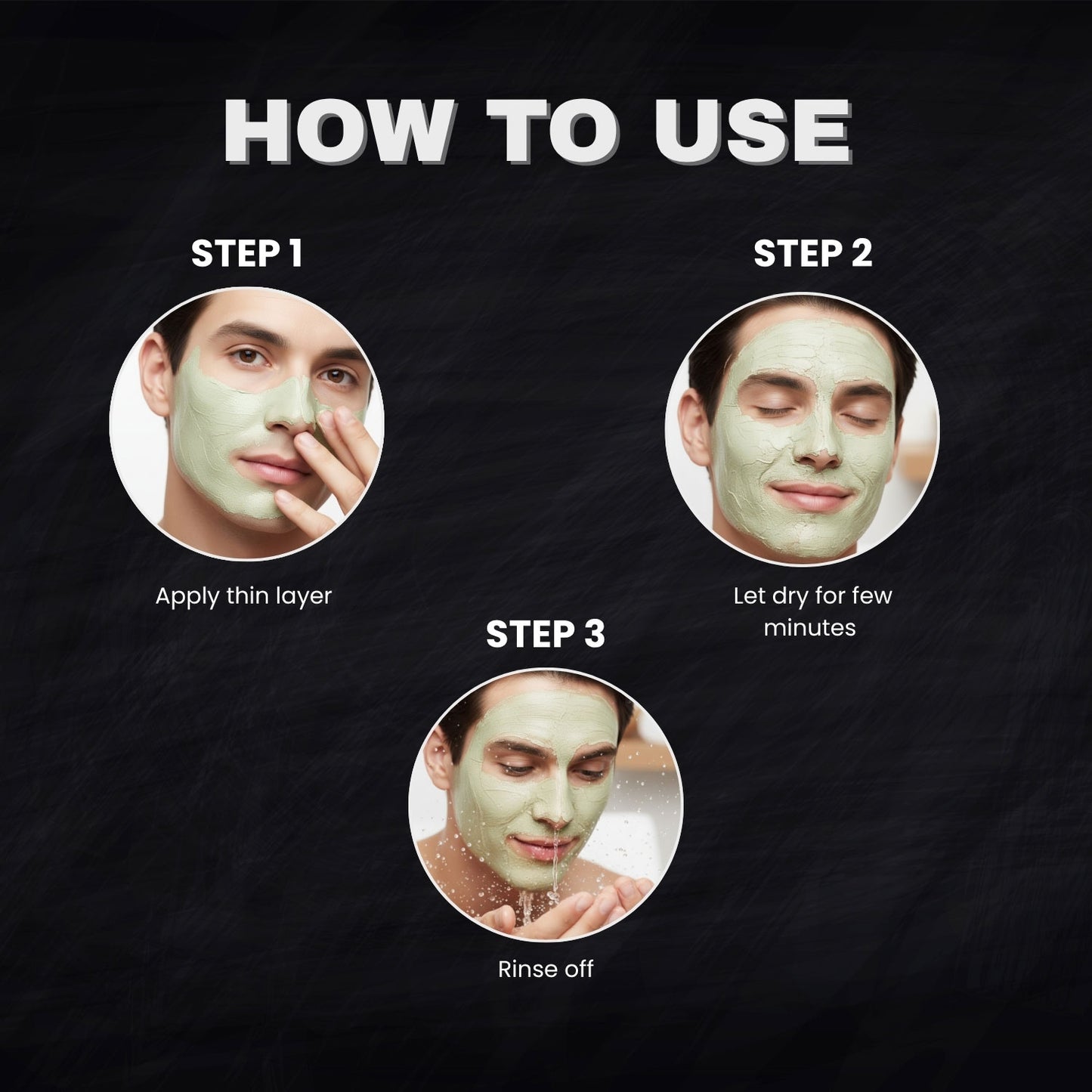 The Dude Clean & Detox Face Mask with Indian Bay Leaf & Bakuchi - 100gm