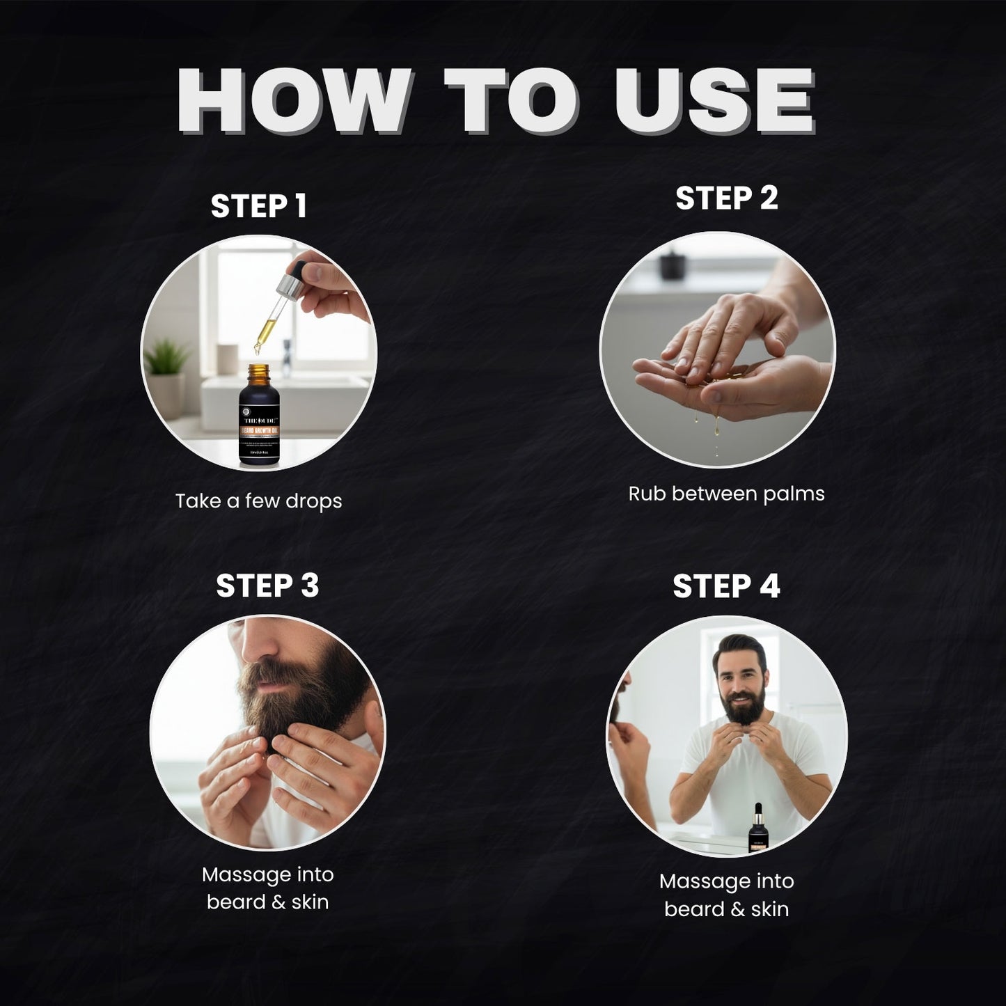 The Dude Beard Growth Oil with Himalayan Cedarwood, Jojoba & Fenugreek - 30ml