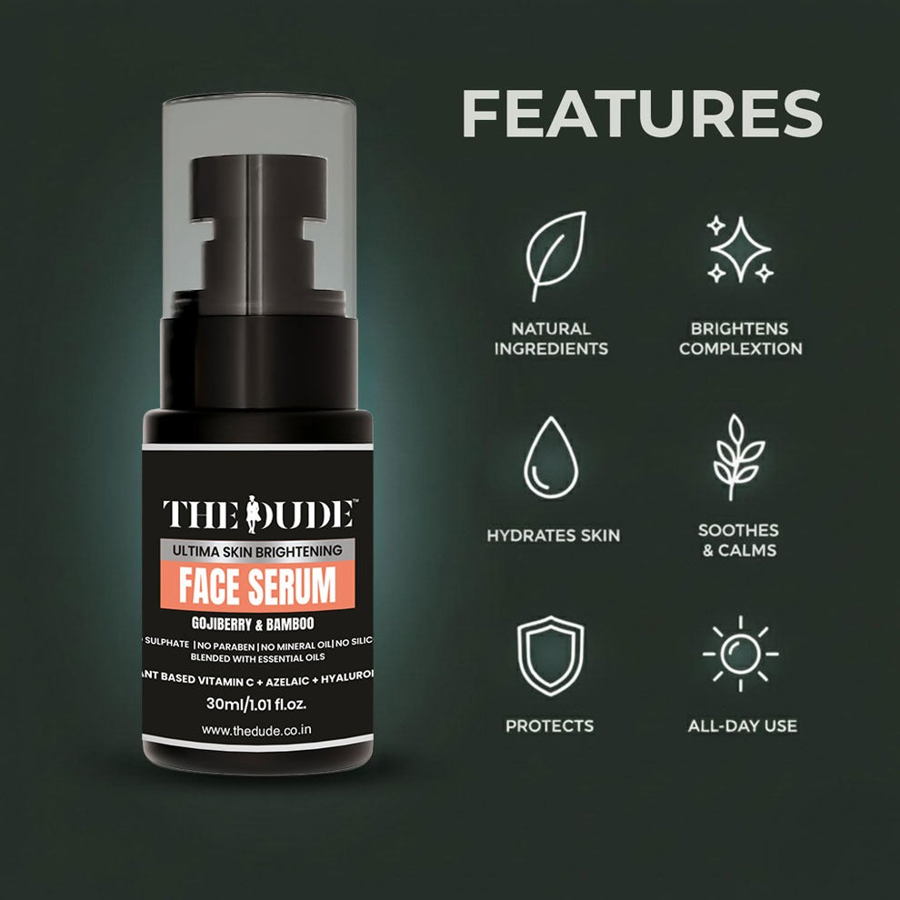 The Dude Ultimate Brightening & Glow Face Combo