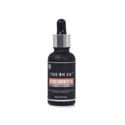THE DUDE Beard Growth Oil for Men - 30 ml | Himalayan Cedarwood, Jojoba & Fenugreek | Promotes Thicker Beard | For Patchy Uneven Growth