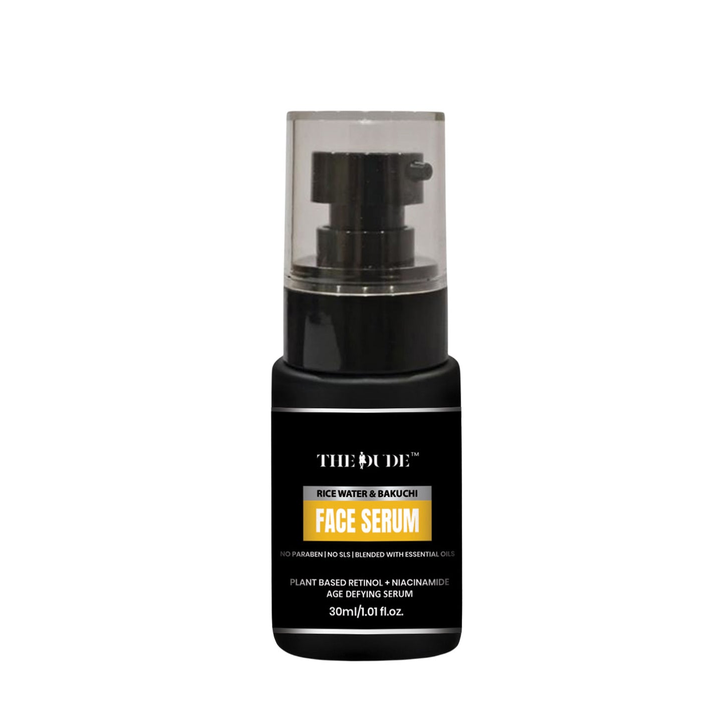 The Dude Rice water & Liquorice root with Bakuchi Face Serum