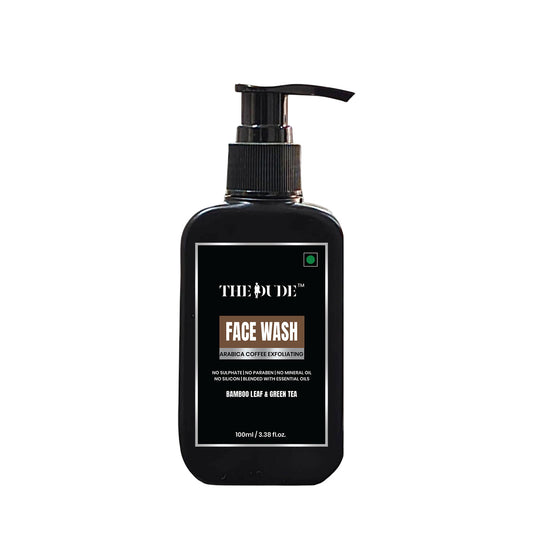 The Dude Arabica Coffee Exfoliating With Bamboo & Green Tea Face Wash