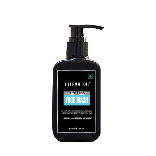 The Dude Fresh & Cool Himalayan Lavender, Chamomile & Spearmint Face wash- 100ml