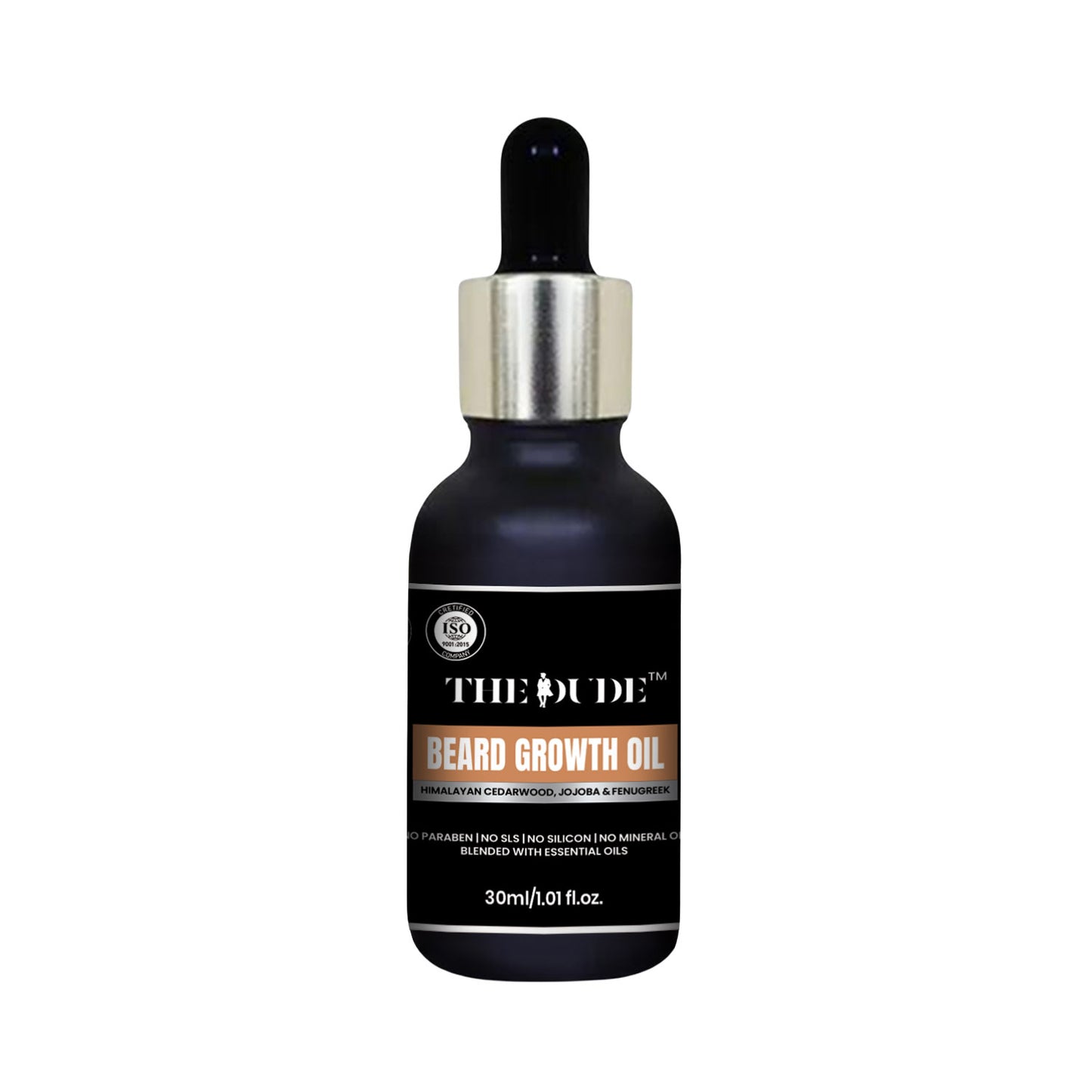 The Dude Beard Growth Oil with Himalayan Cedarwood, Jojoba & Fenugreek - 30ml
