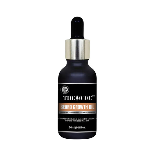 The Dude Beard Growth Oil with Himalayan Cedarwood, Jojoba & Fenugreek - 30ml