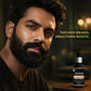 THE DUDE Beard Growth Oil for Men - 30 ml | Himalayan Cedarwood, Jojoba & Fenugreek | Promotes Thicker Beard | For Patchy Uneven Growth