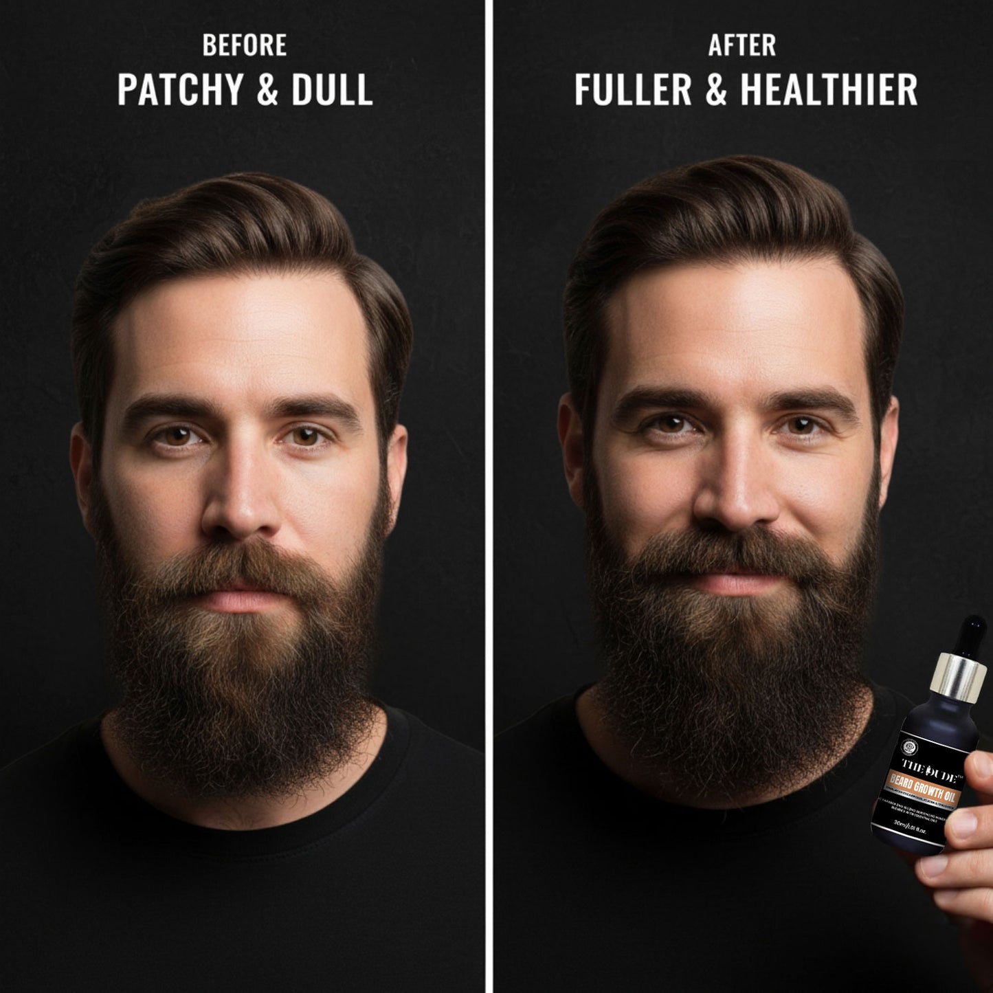 The Dude Beard Growth Oil with Himalayan Cedarwood, Jojoba & Fenugreek - 30ml