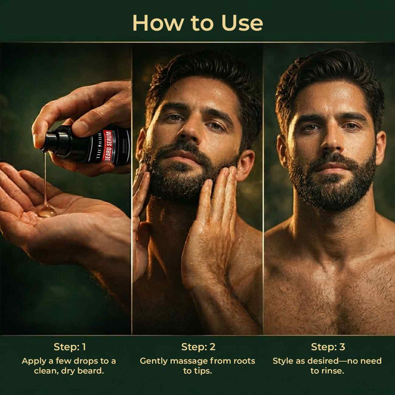 THE DUDE Smooth Nourishing Beard Serum for Men - 30 ml | Ashwagandha, Walnut & Aloe | Softens Rough Beard | Reduces Itch & Dryness