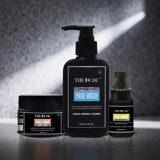 The Dude Ultimate Brightening & Glow Face Combo
